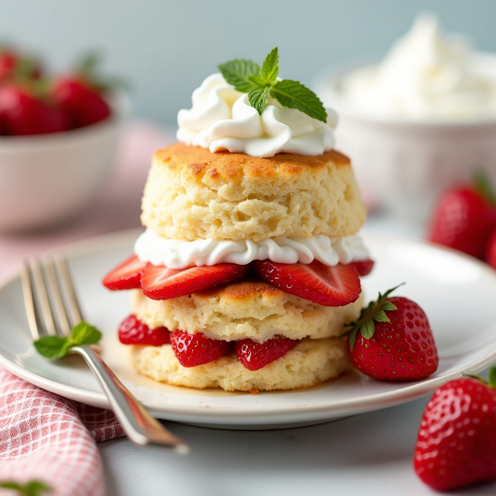 easy strawberry shortcake recipe