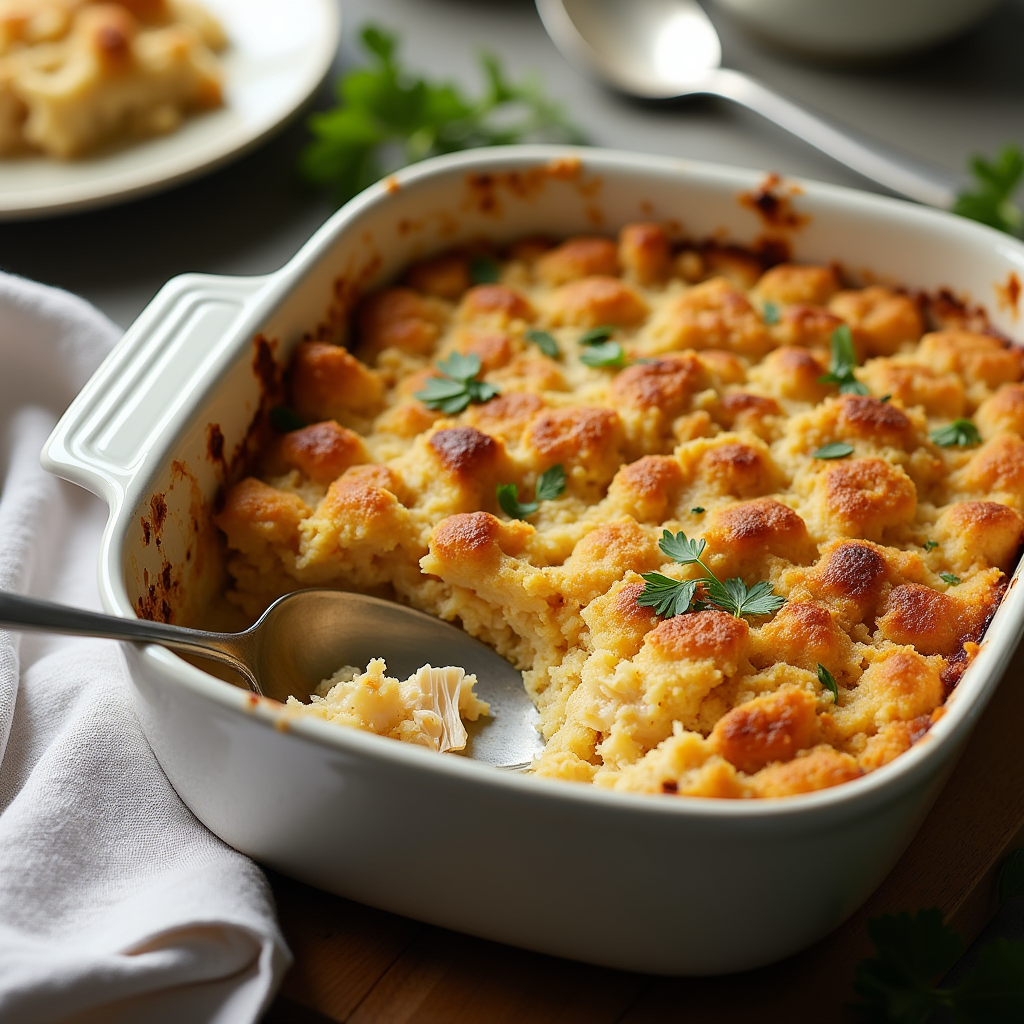 easy chicken and stuffing bake recipes